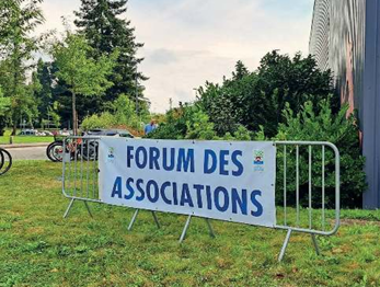 Forum des Associations: samedi 5 septembre 9h-12h30