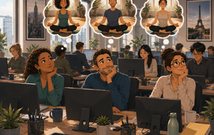 Et si vous faisiez une PAUSE YOGA au milieu de votre journée de travail ?
